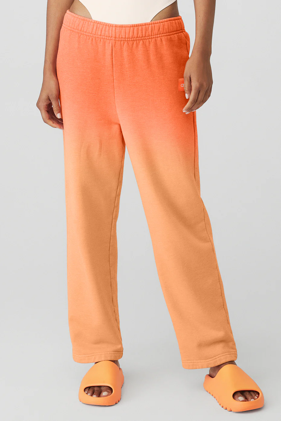 Alo Yoga Straight Leg Ombre Sweatpant - Summer Sunset Alo Yoga Straight Leg Ombre Sweatpant – Summer Sunset online