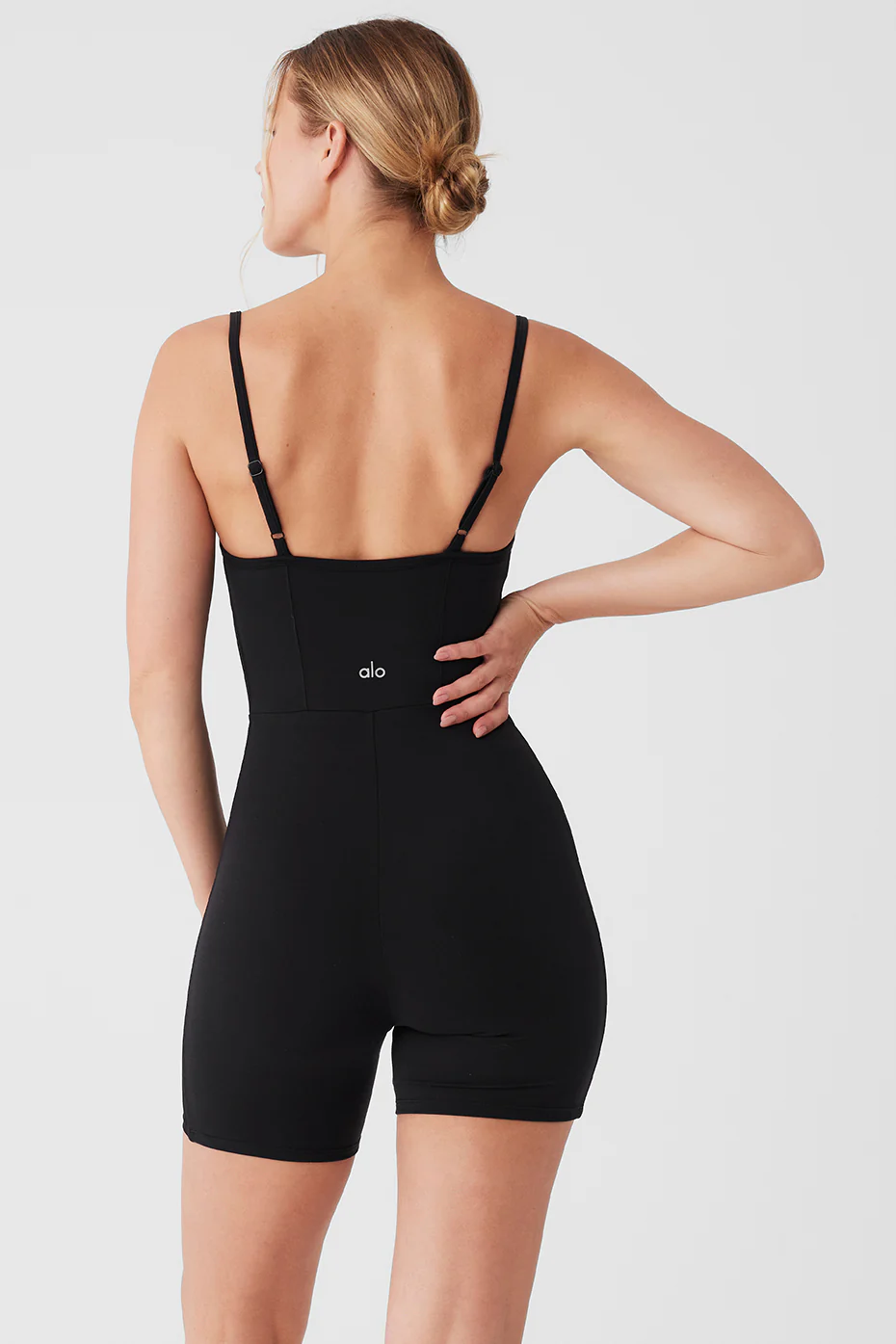 Alo Yoga Airbrush Mesh Everlasting Onesie – Black online