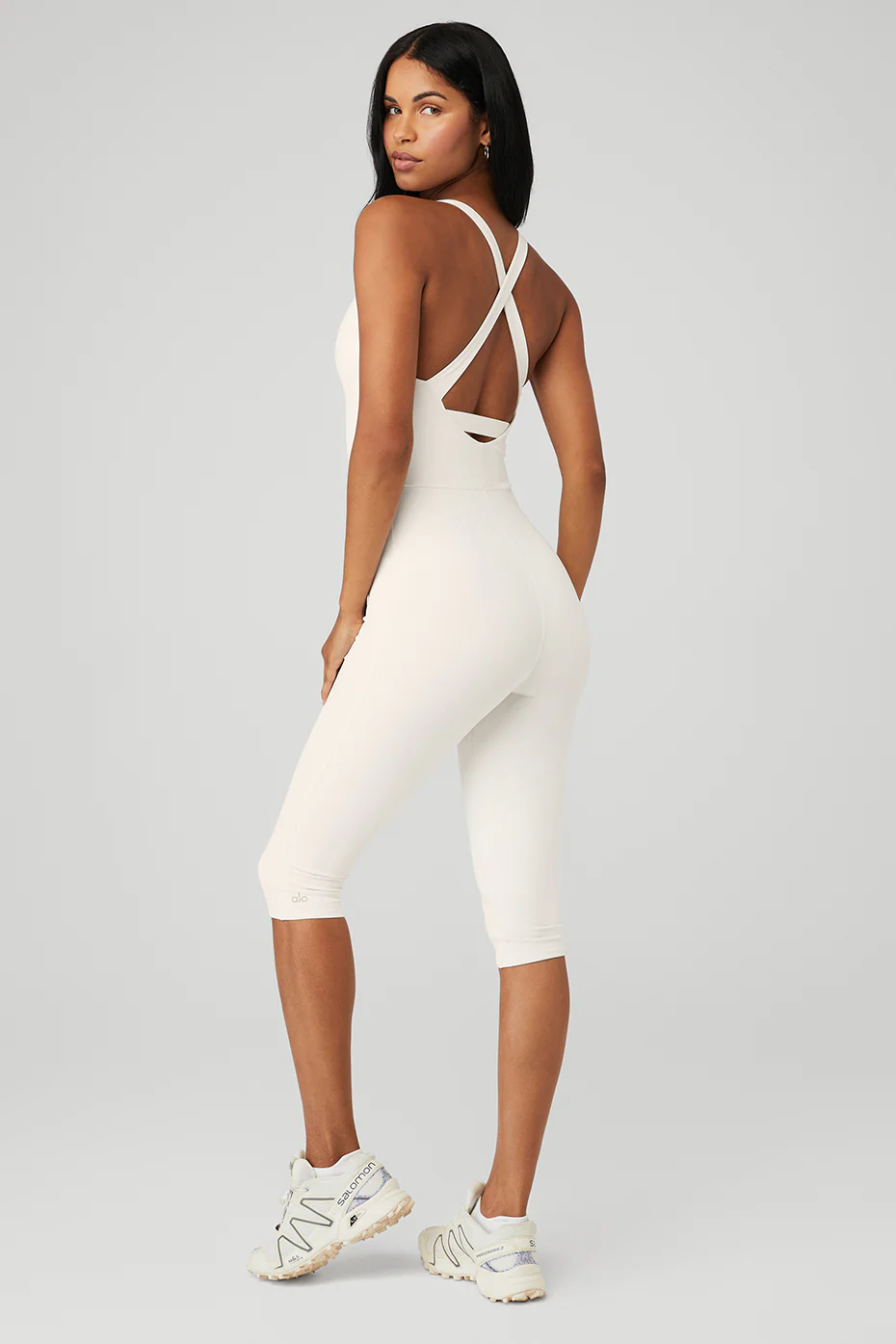 Alo Yoga Airbrush Physique Onesie – Ivory online