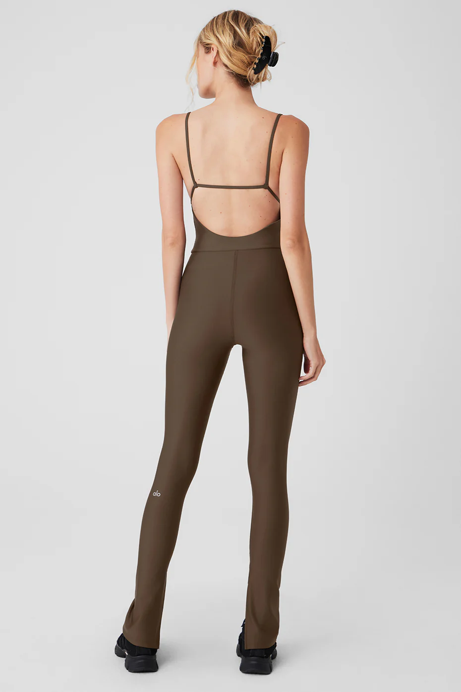 Alo Yoga Airlift Disco Daze Onesie – Espresso online