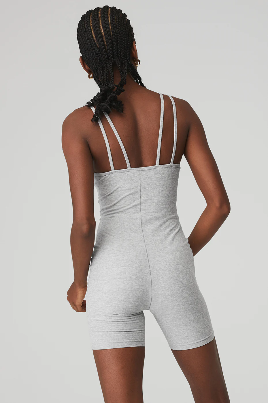 Alo Yoga Alosoft Suns Out Onesie – Athletic Heather Grey online
