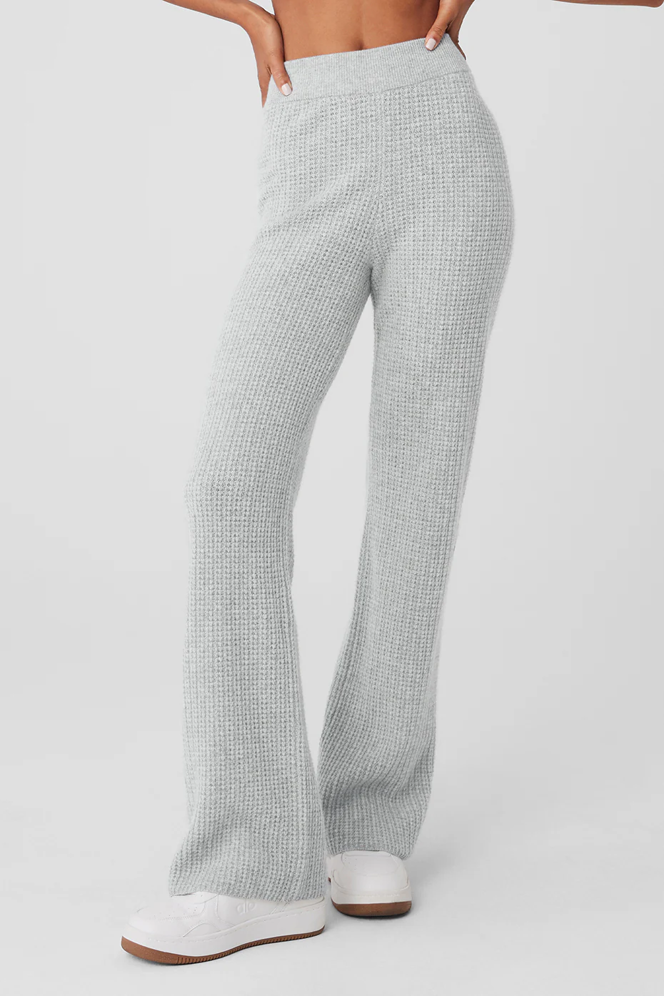 Alo Yoga Cashmere High-Waist Plush Waffle Pant - Athletic Heather Grey Alo Yoga Cashmere High-Waist Plush Waffle Pant – Athletic Heather Grey online