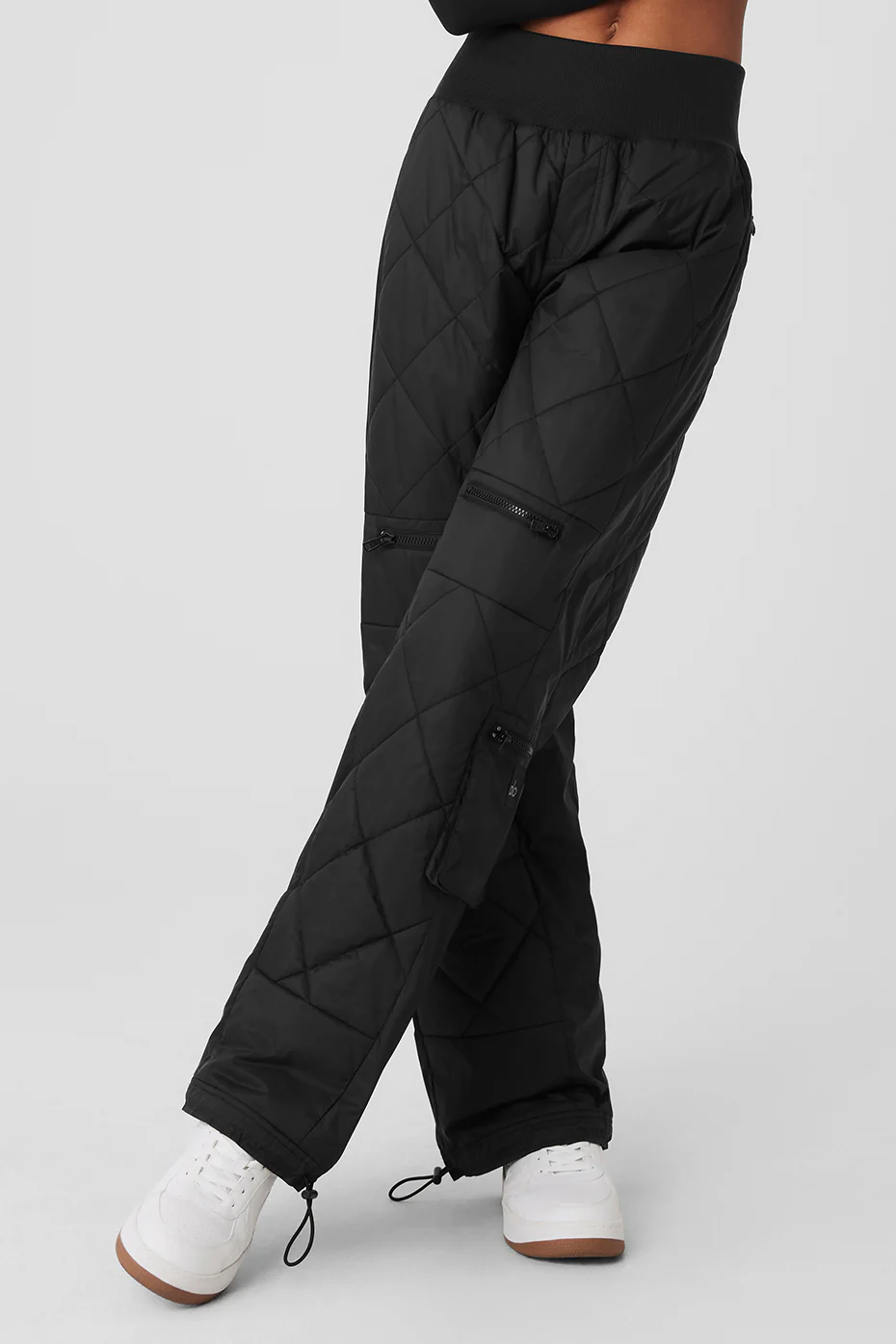 Alo Yoga High-Waist Snowrider Puffer Pant - Black Alo Yoga High-Waist Snowrider Puffer Pant – Black online