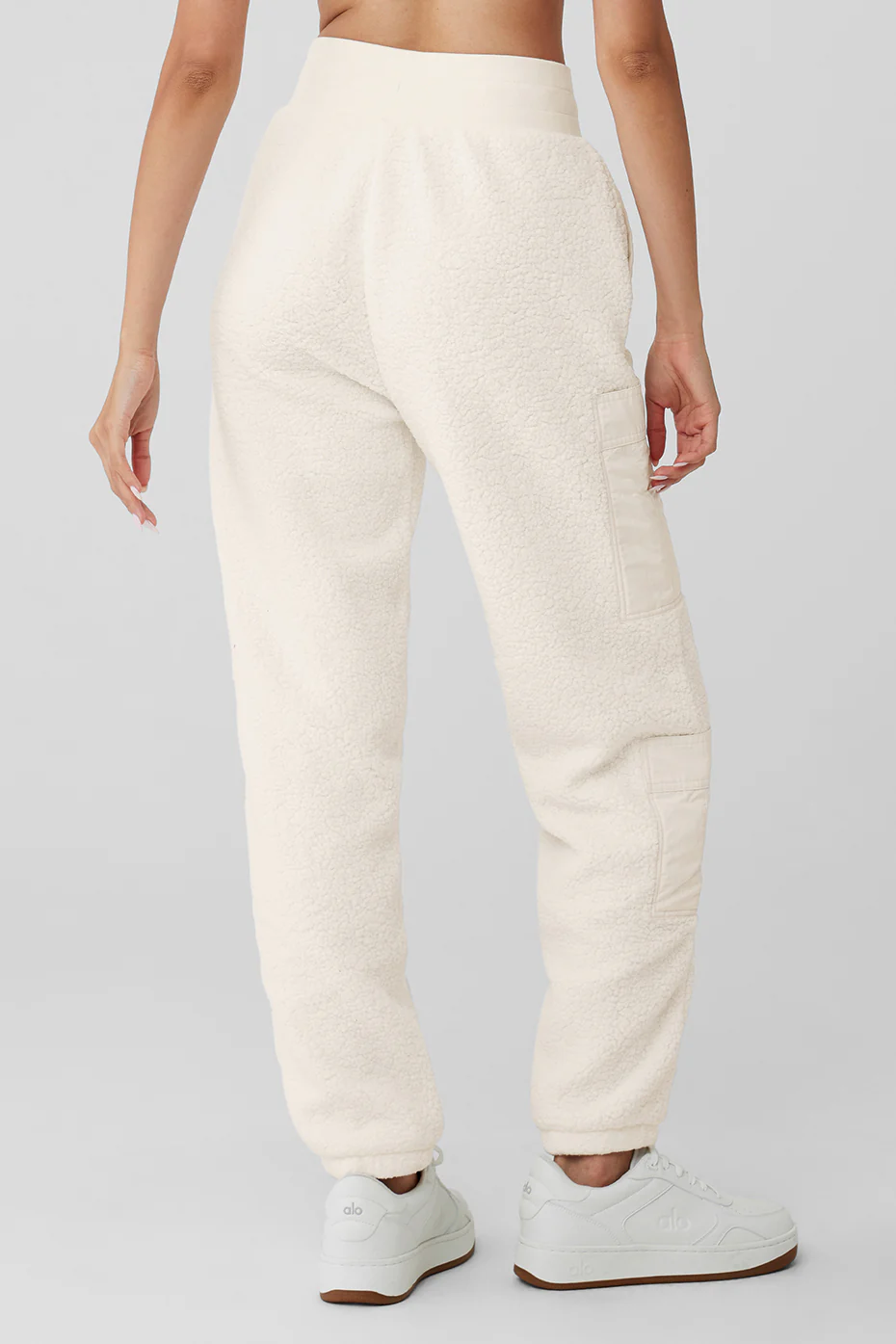 Alo Yoga Micro Sherpa High-Waist Solstice Sweatpant – Ivory online