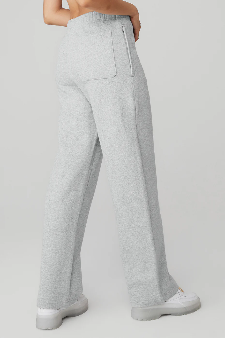 Alo Yoga Renown Heavy Weight Sweatpant – Athletic Heather Grey online
