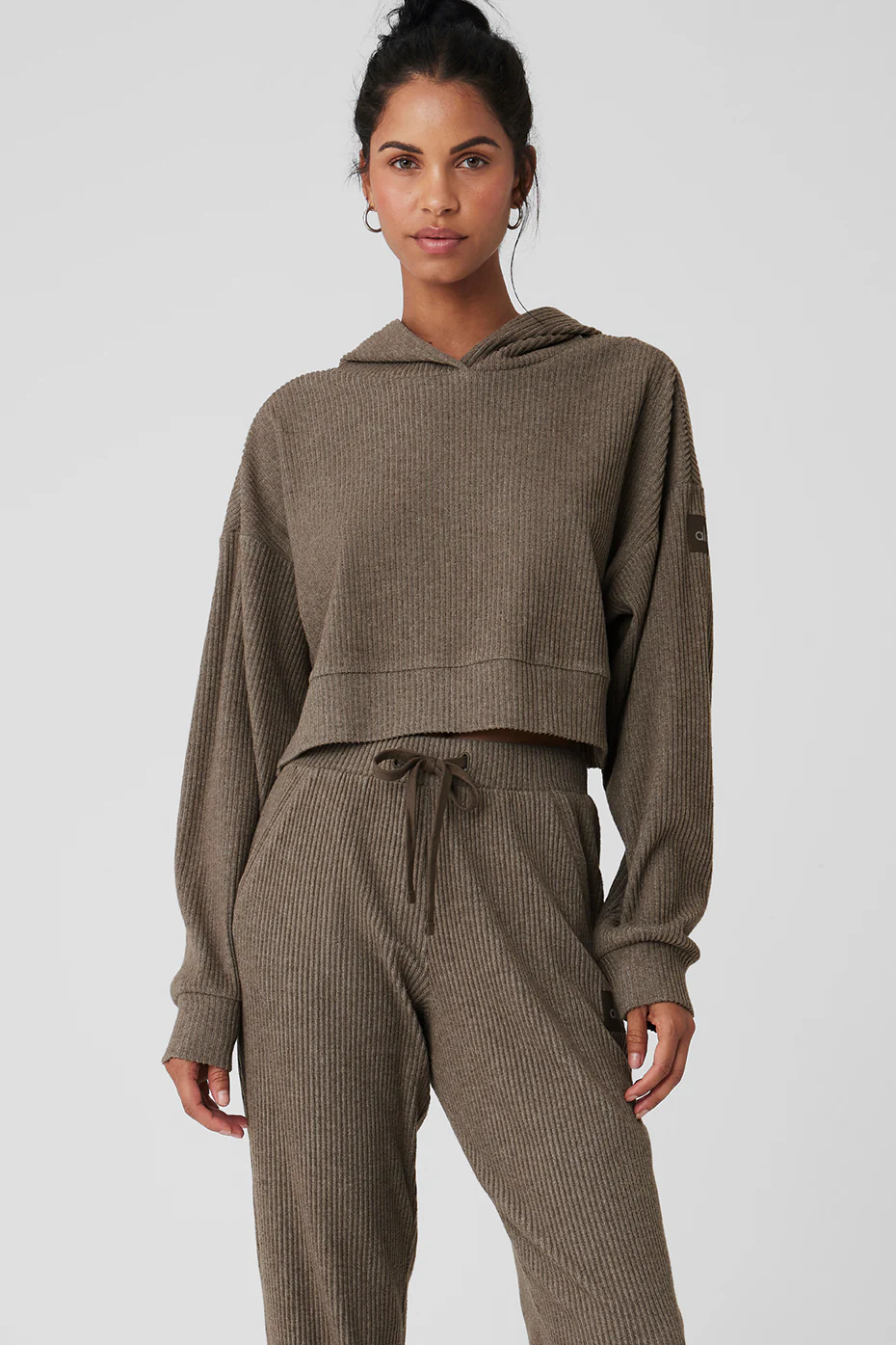 Alo Yoga Muse Hoodie – Olive Tree Heather online