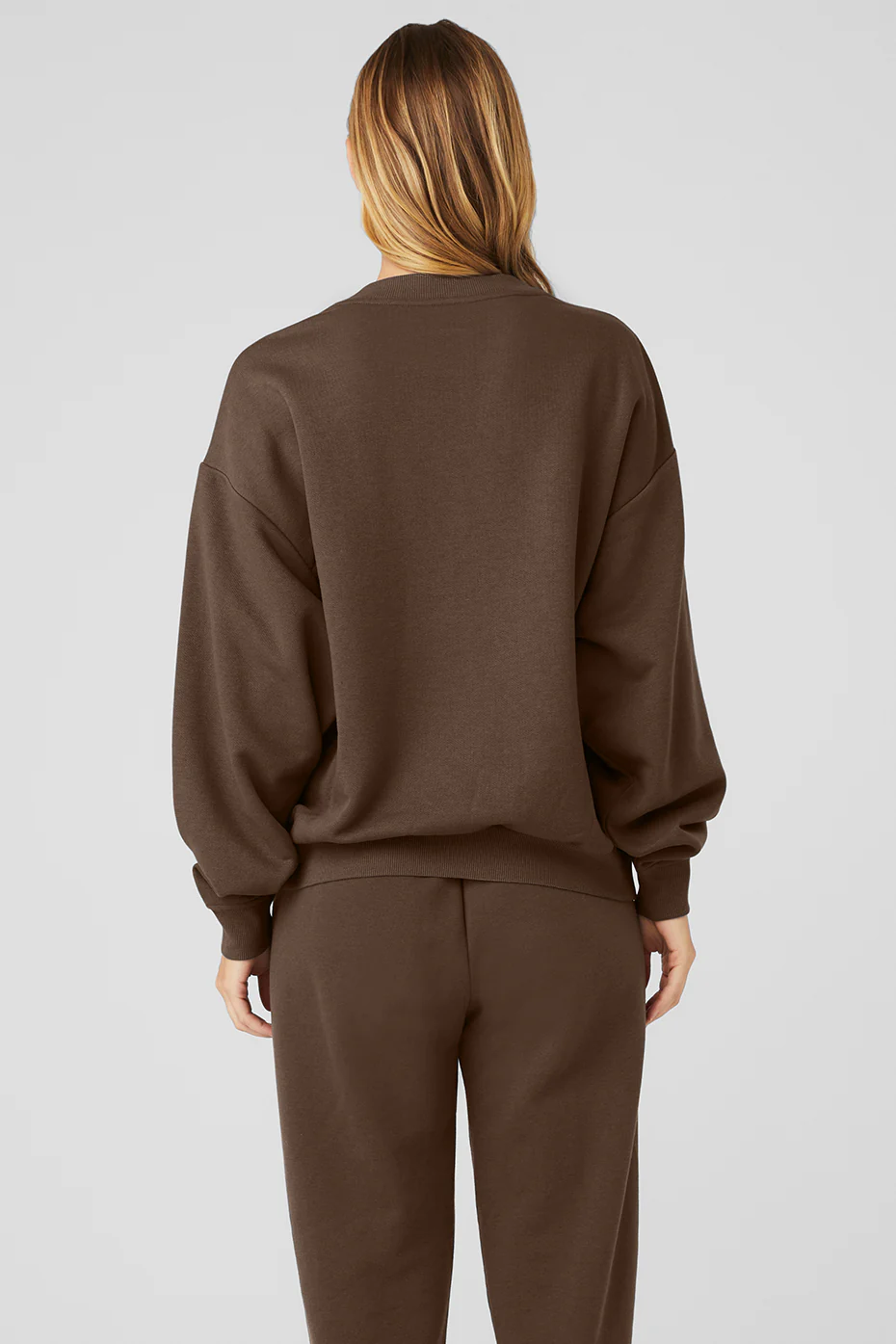 Alo Yoga Accolade Crew Neck Pullover – Espresso online