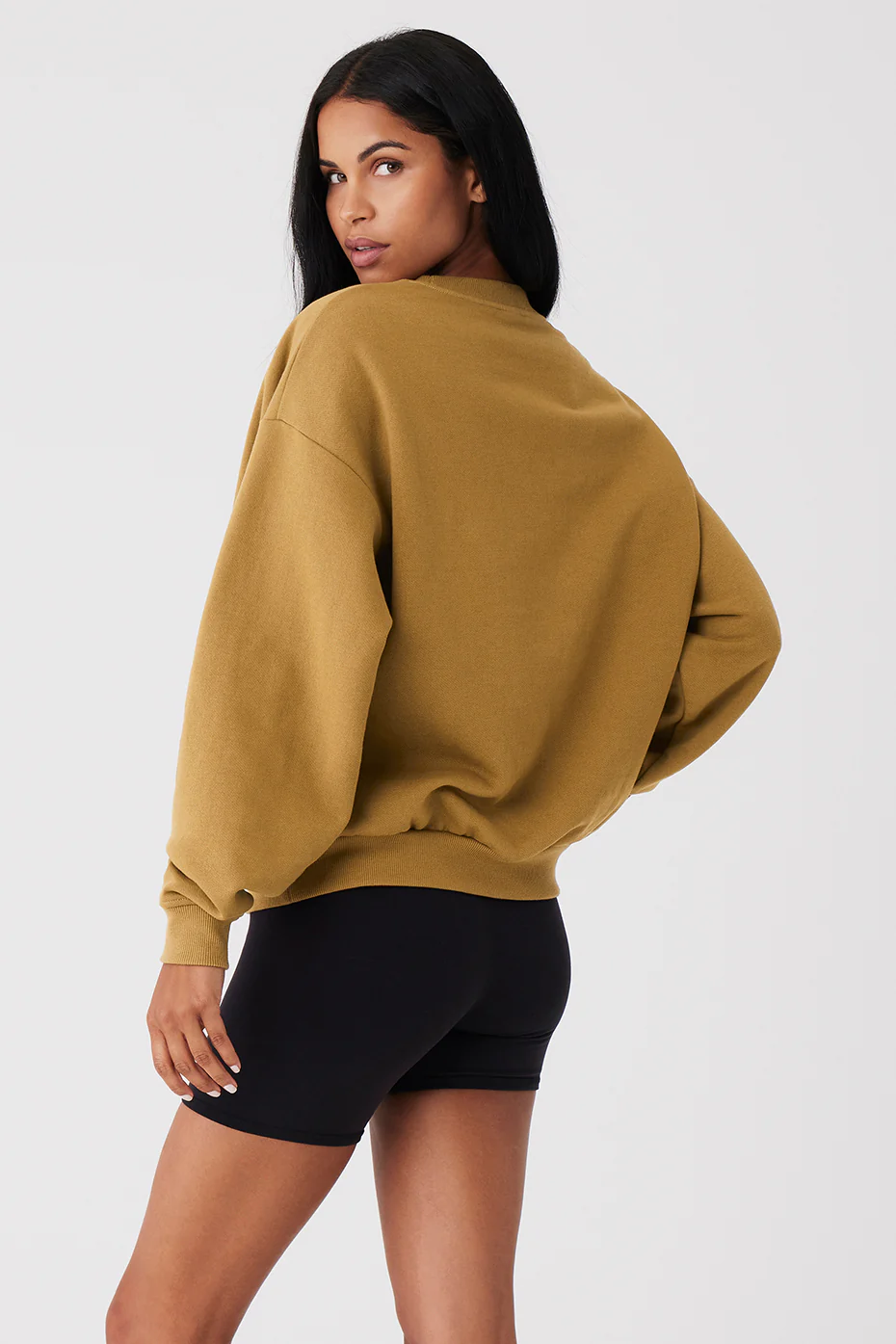 Alo Yoga Accolade Crew Neck Pullover – Golden Olive Branch online