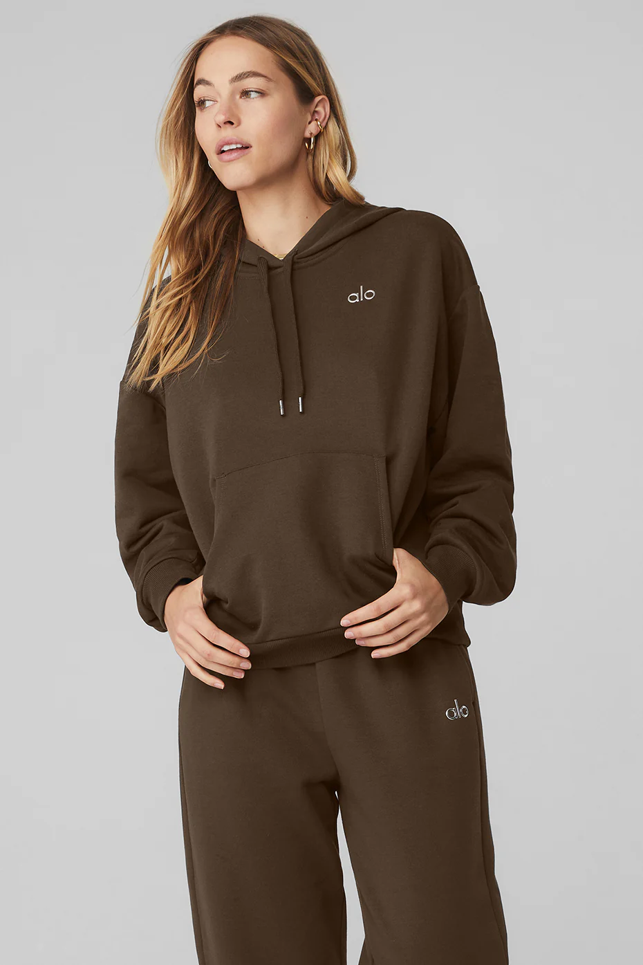 Alo Yoga Accolade Hoodie – Espresso online