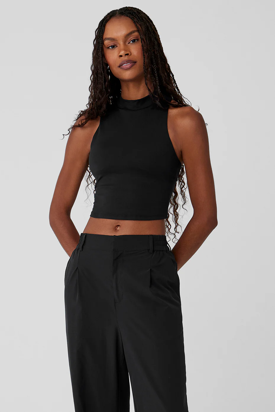 Alo Yoga Alosoft Top That Bra Tank – Black online