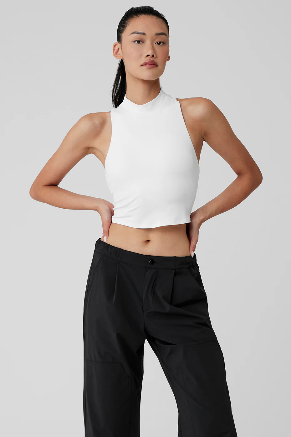 Alo Yoga Alosoft Top That Bra Tank - White Alo Yoga Alosoft Top That Bra Tank – White online