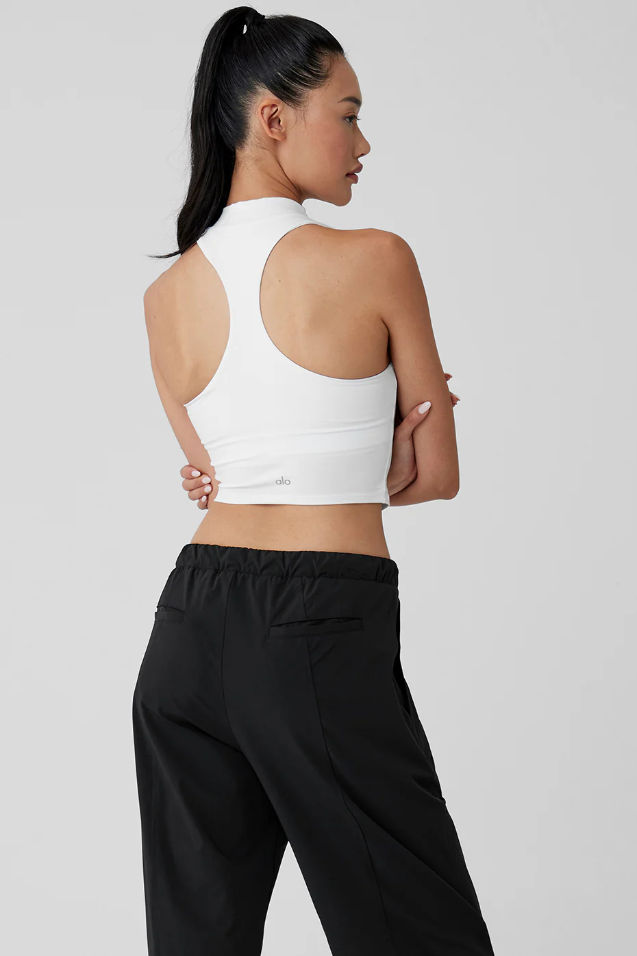 Alo Yoga Alosoft Top That Bra Tank – White online