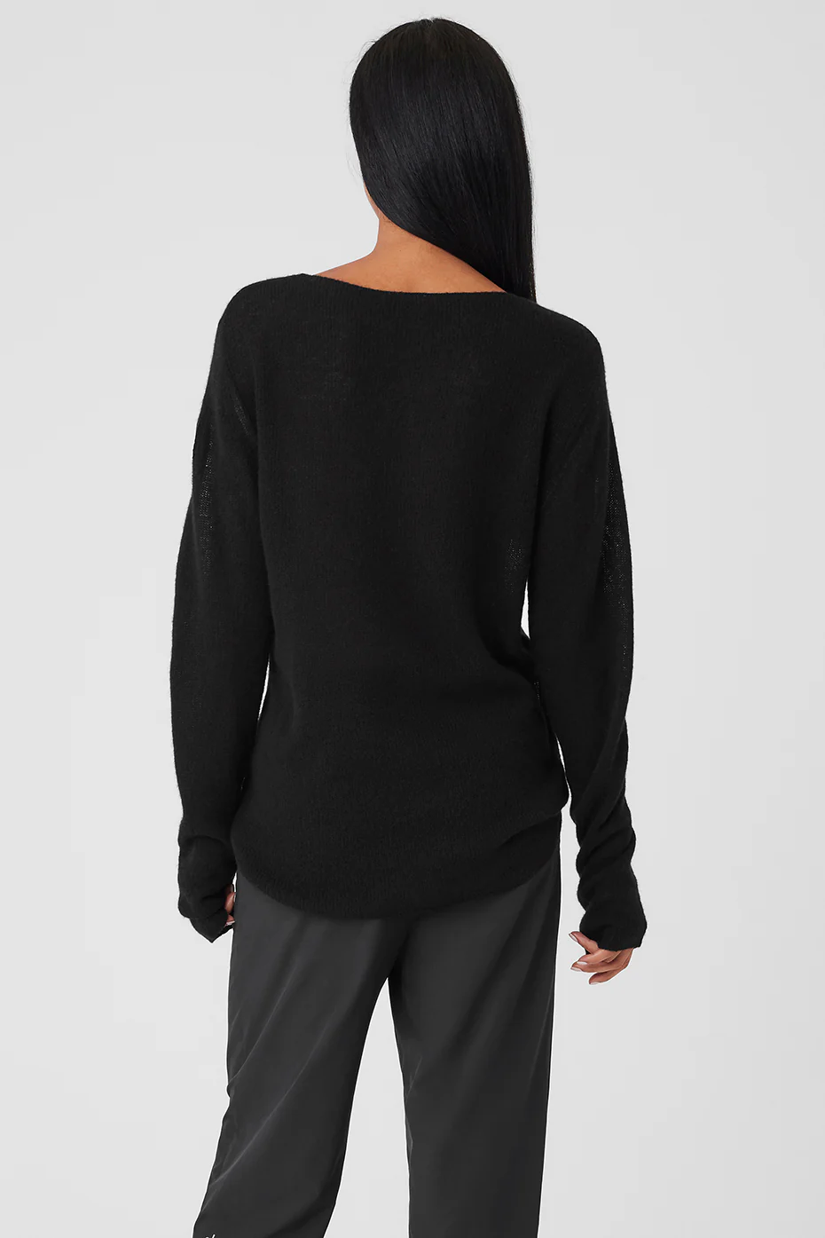 Alo Yoga Cashmere Reform Long Sleeve – Black online
