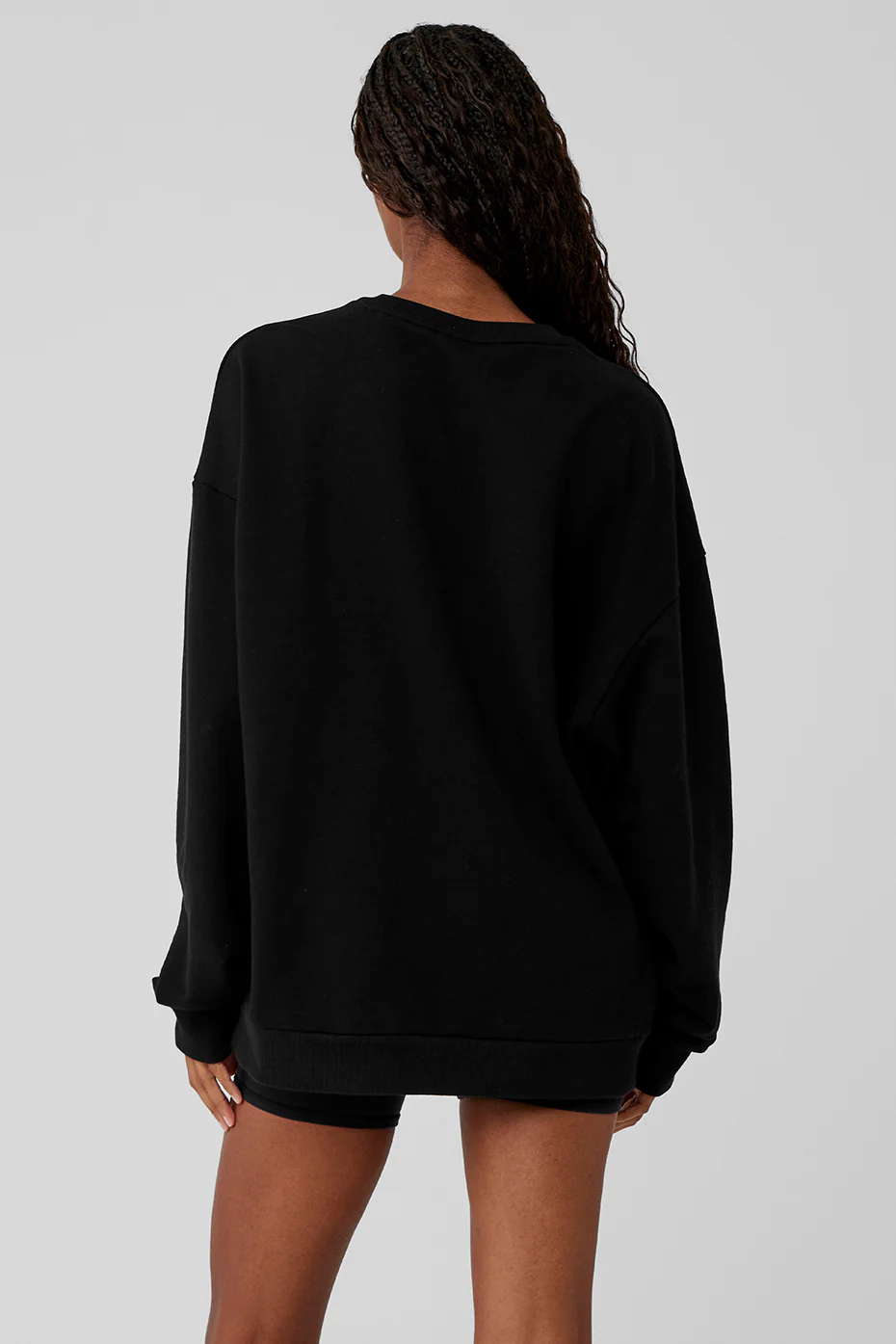 Alo Yoga Chill Crew Neck Pullover – Black online
