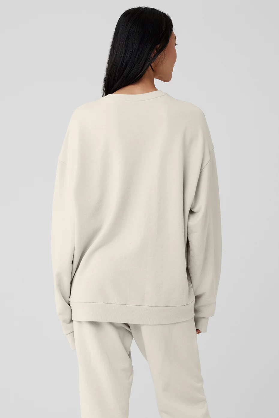 Alo Yoga Chill Crew Neck Pullover – Bone online