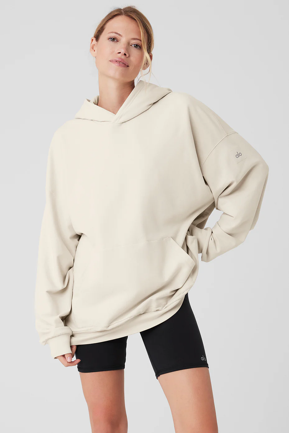 Alo Yoga Double Take Hoodie – Bone online