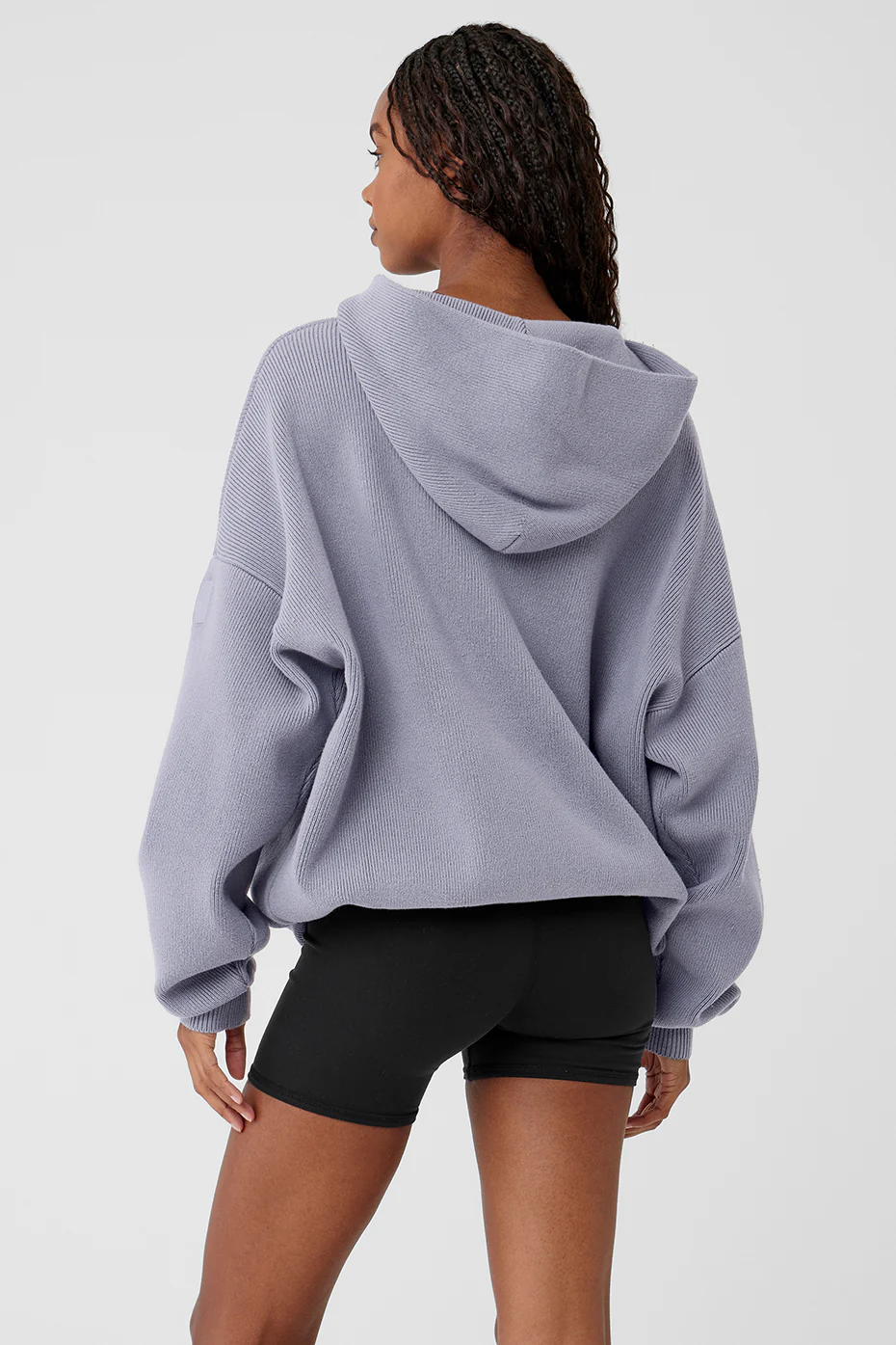 Alo Yoga Scholar Hooded Sweater – Fog online